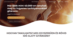 Desktop Screenshot of gitaregyetem.hu